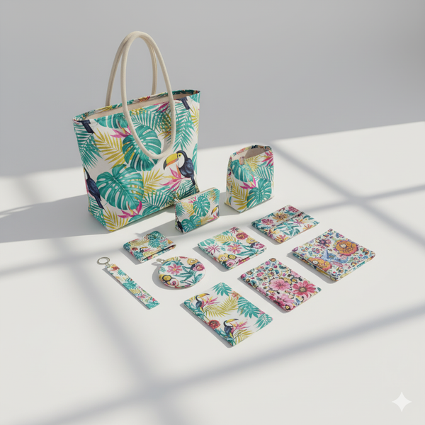 Accesorios y Bolsas Estampadas