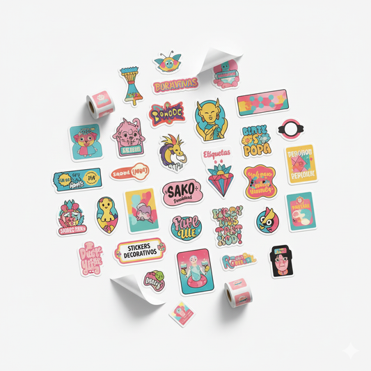 Stickers troquelados