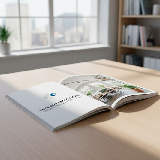 Catálogos tapa blanda