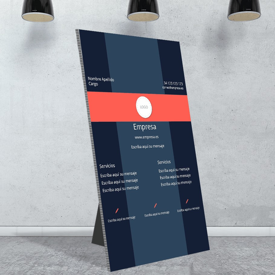 Banner vertical personalizado