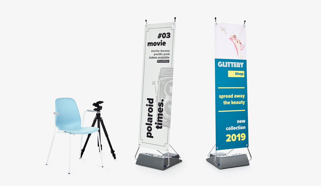 X-Banner promocional