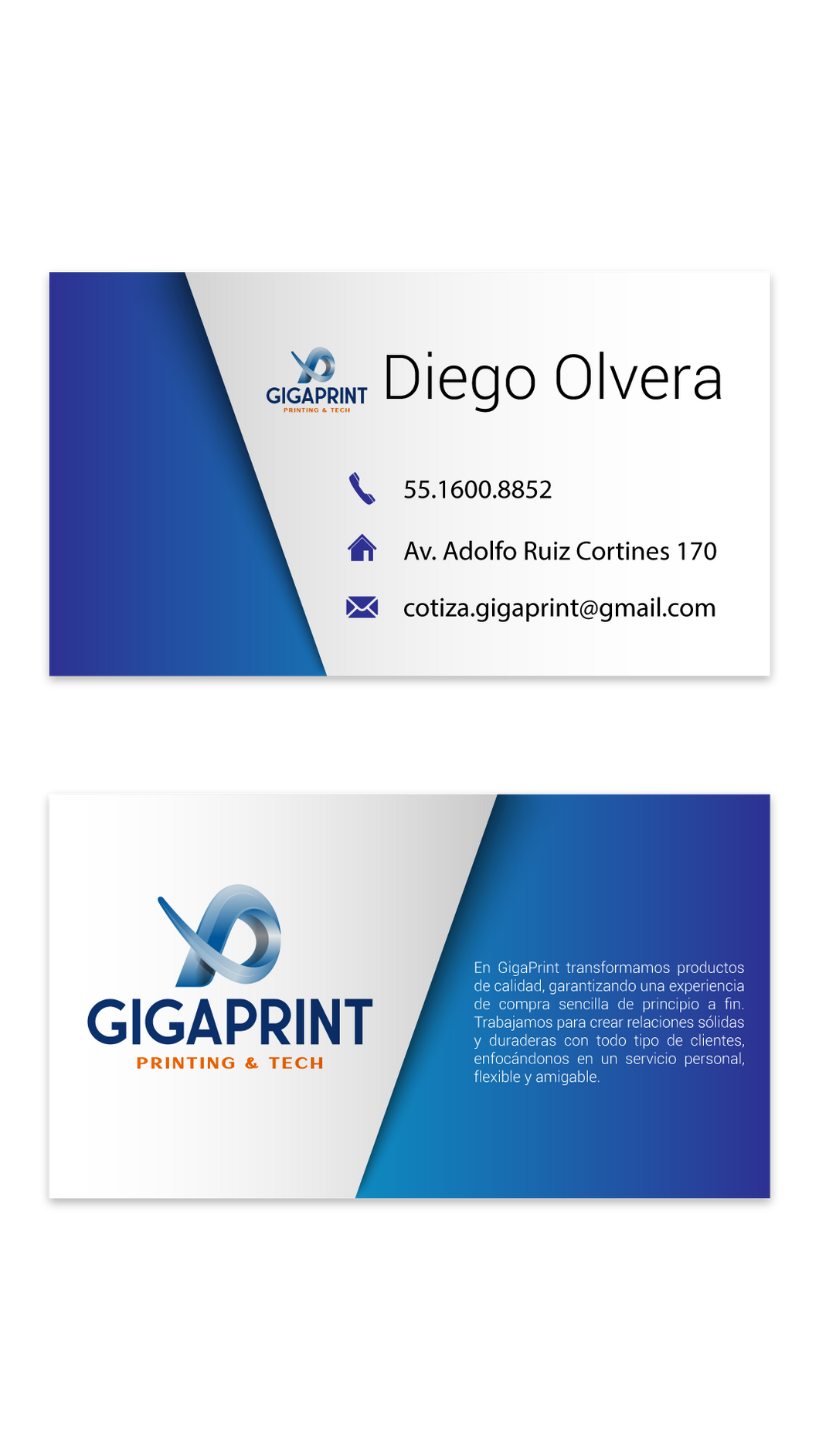 Tarjetas de Presentación